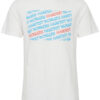 Hvid T-shirt med print, Blend