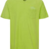 Lime grøn T-shirt med lomme, Blend