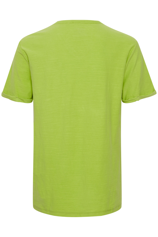 Lime grøn T-shirt med lomme, Blend 2 Lime grøn T-shirt med lomme, Blend - Billede 2