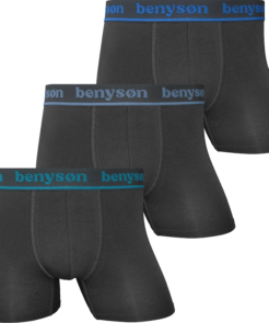 benyson beny 7015 3 pack mens bamboo boxershorts