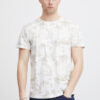 Blend Herre T-shirt Print hvid