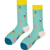 1 par sjove sokker med ismotiv