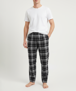 Gianvaglia Pyjamas Bukser 6 Graa Sort Front