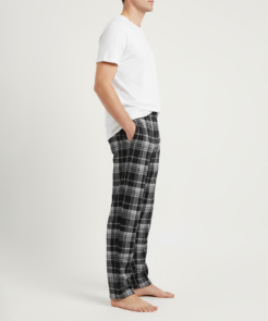 Gianvaglia Pyjamas Bukser 7 Graa Sort Side