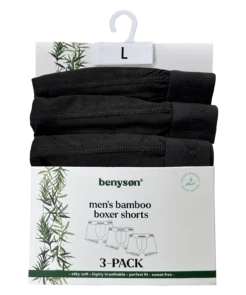 Alternative view of BENYSON® BENY-7020 3-Pack Men's Bamboo Boxershorts