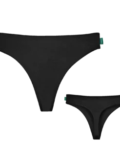 gaubert 907 black 5 pack bamboo thong briefs 1