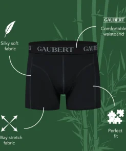 GAUBERT® GBSET-015 3-pak bambus boxershorts 3pak - Billede 6