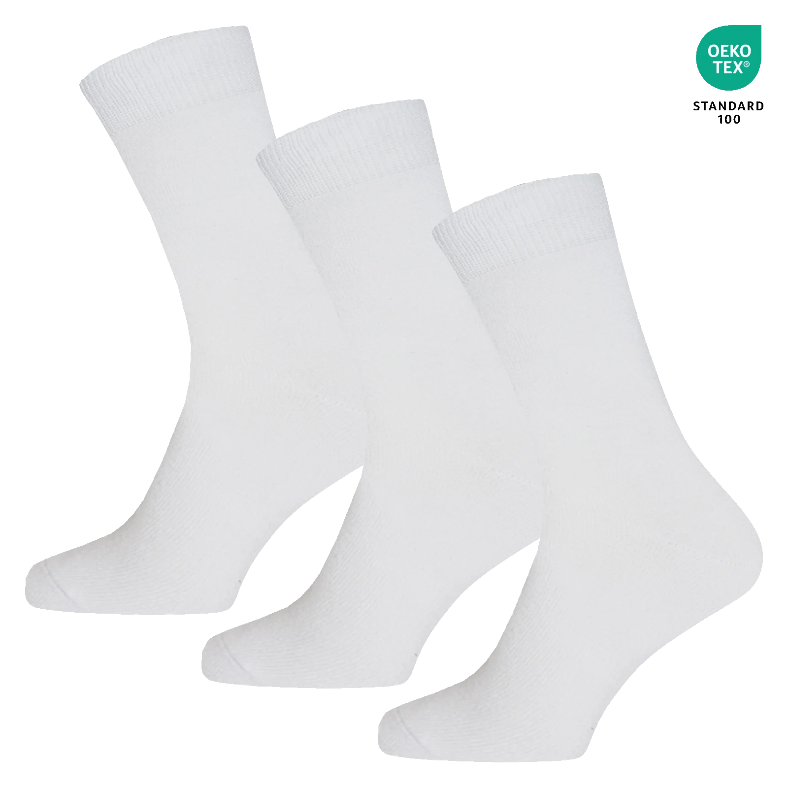 GIANVAGLIA® Deluxe SK-202 Bomuldssokker Hvide UNISEX 1 GIANVAGLIA® Deluxe SK-202 Bomuldssokker Hvide UNISEX