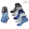 GIANVAGLIA® Deluxe SK-508 5-pak bomuldsankelsokker unisex
