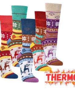 Forside 10 Unisex THERMO "Hygge" bomuldssokker * 2-pak 43-46