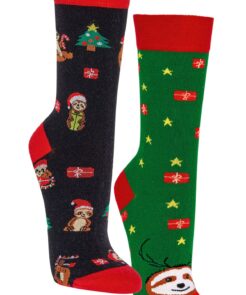 Forside 34 Unisex-sokker "X-Mas" * 2-pak Dovendyr