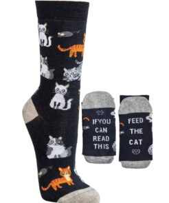 Forside 12 SOCKS4FUN Unisex sokker Katte 2pak