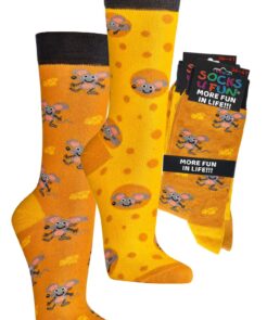 Forside 14 SOCKS4FUN Unisex sokker * 2pak CheesyMouse