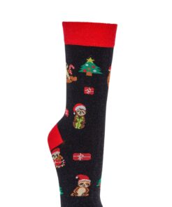 Unisex-sokker "X-Mas" * 2-pak Dovendyr 7 Unisex-sokker "X-Mas" * 2-pak Dovendyr - Billede 4