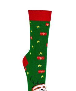 Unisex-sokker "X-Mas" * 2-pak Dovendyr 6 Unisex-sokker "X-Mas" * 2-pak Dovendyr - Billede 3