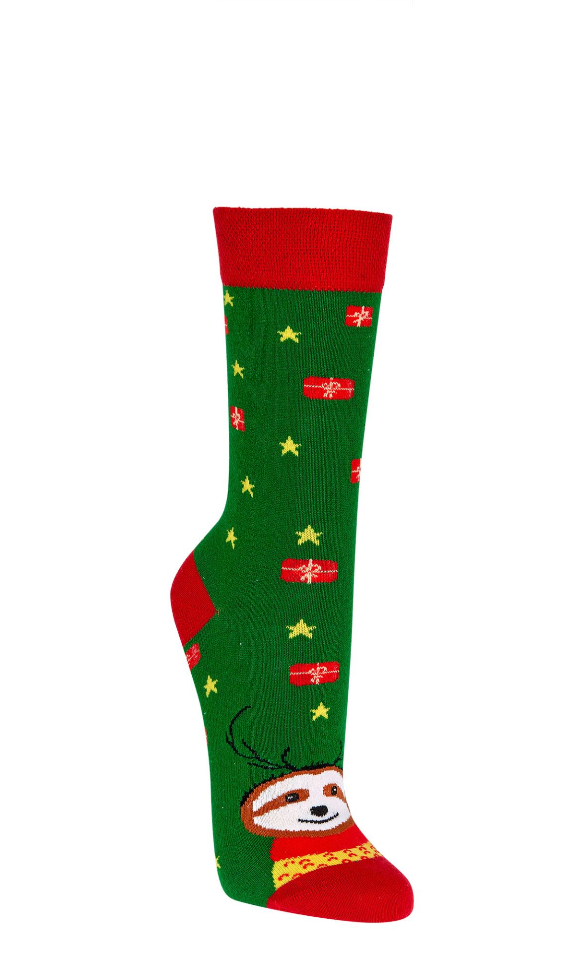 Unisex-sokker "X-Mas" * 2-pak Dovendyr 3 Unisex-sokker "X-Mas" * 2-pak Dovendyr - Billede 3