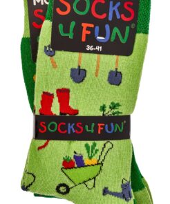 SOCKS4FUN Unisex sokker * 2-pak Havearbejde - Billede 4