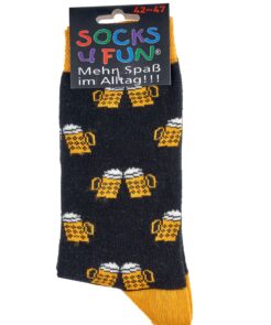 SOCKS4FUN Unisex sokker * 2pak ØL - Billede 3