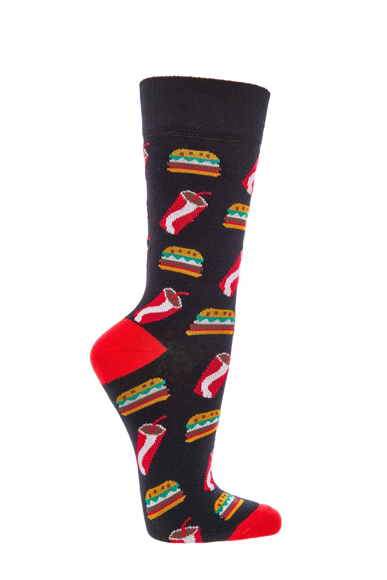 SOCKS4FUN Unisex sokker * 2pak fastfood 4 SOCKS4FUN Unisex sokker * 2pak fastfood - Billede 4