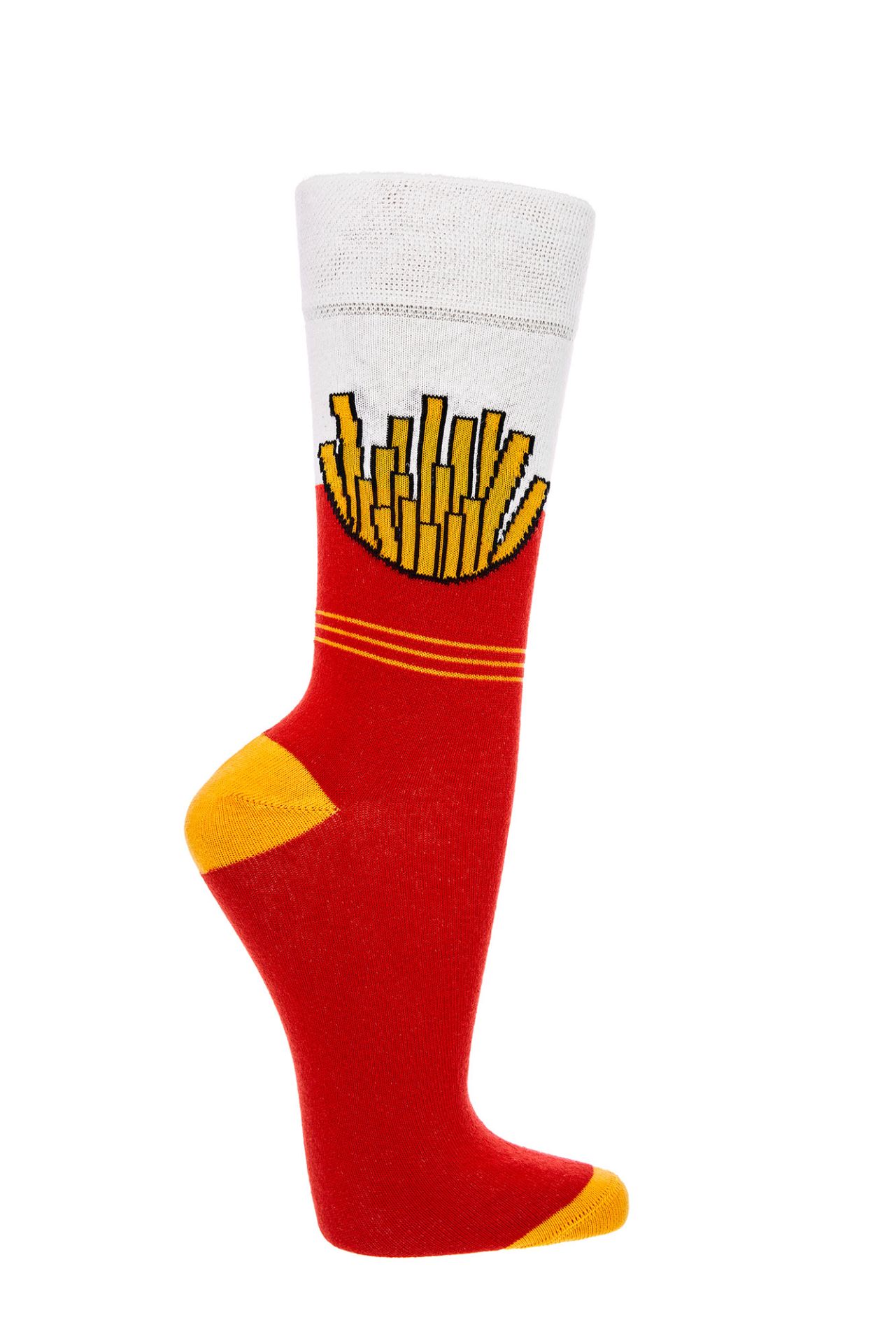 SOCKS4FUN Unisex sokker * 2pak fastfood 3 SOCKS4FUN Unisex sokker * 2pak fastfood - Billede 3