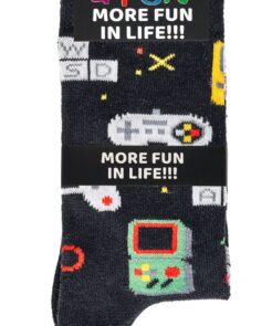SOCKS4FUN Unisex sokker Gaming 2pak - Billede 3