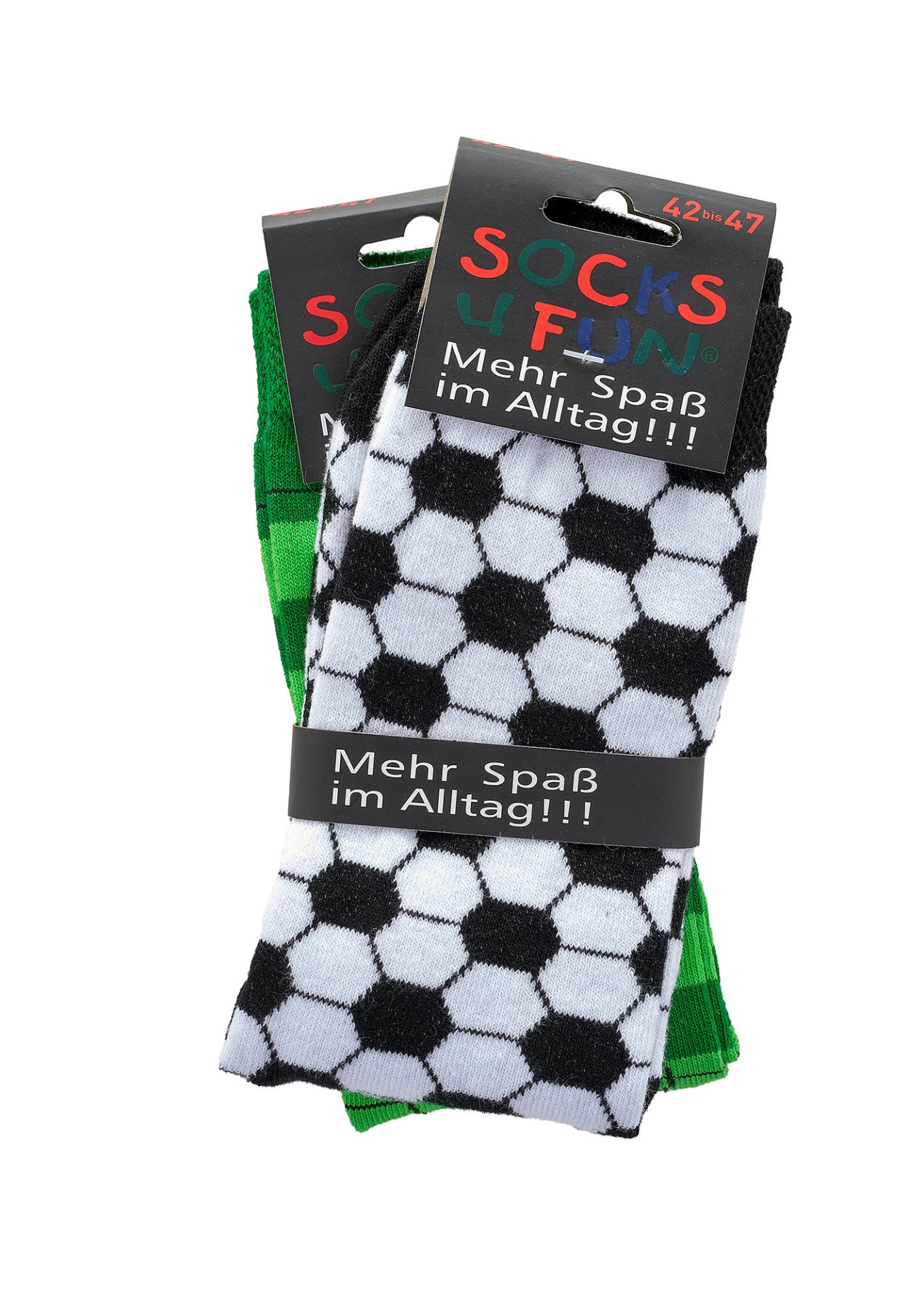 SOCKS4FUN Unisex sokker * 2-pak Fodbold 4 SOCKS4FUN Unisex sokker * 2-pak Fodbold - Billede 4