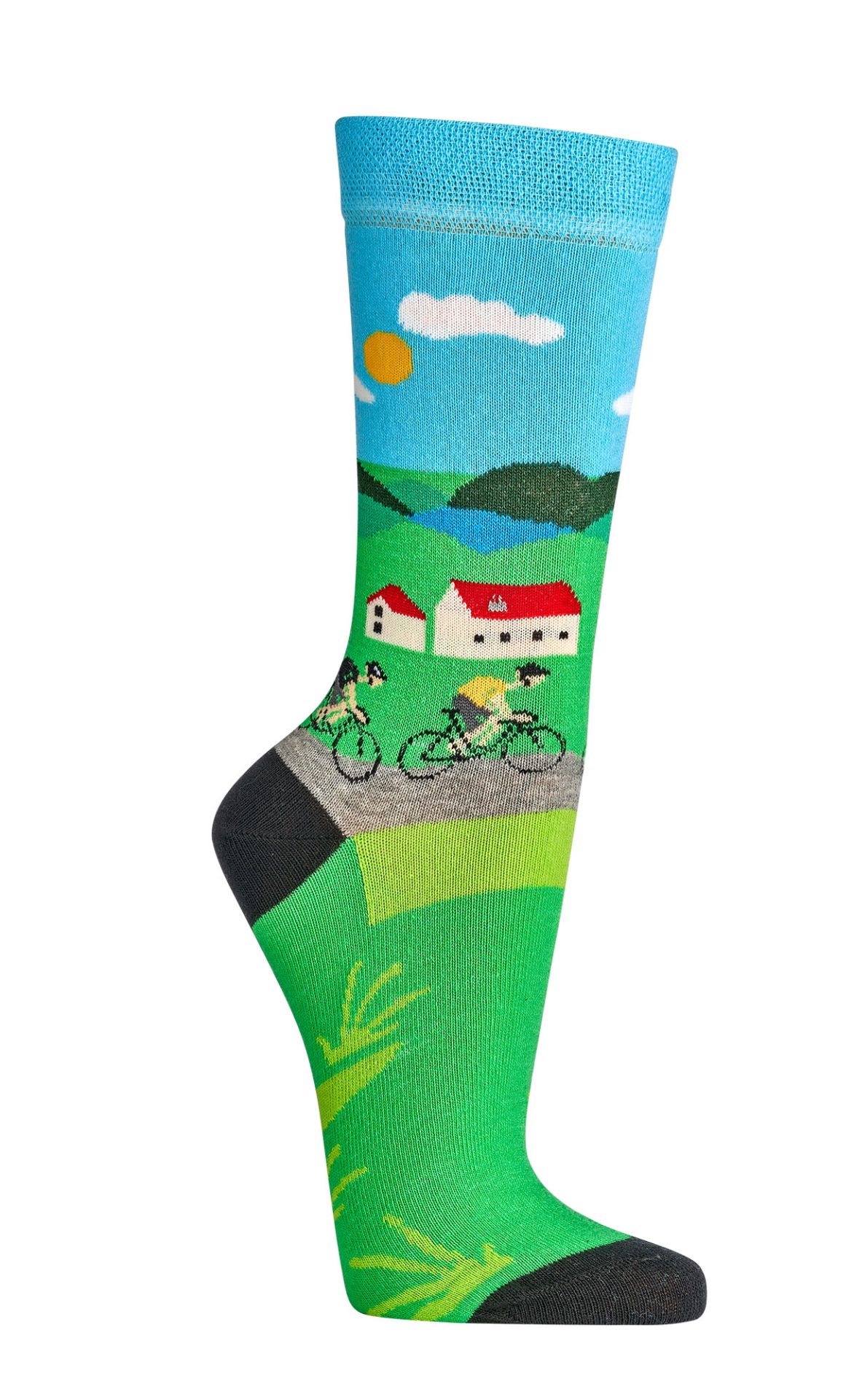 SOCKS4FUN Unisex sokker * 2-pak Cykling 2 SOCKS4FUN Unisex sokker * 2-pak Cykling - Billede 2