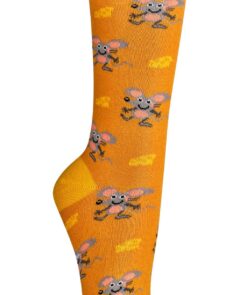 SOCKS4FUN Unisex sokker * 2pak CheesyMouse 8 SOCKS4FUN Unisex sokker * 2pak CheesyMouse - Billede 4