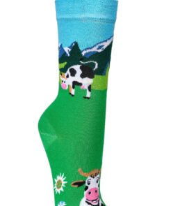 SOCKS4FUN Unisex sokker * 2-pak Køer - Billede 3