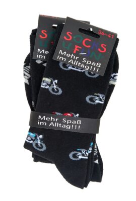 SOCKS4FUN Unisex sokker Motorcykel 2pak