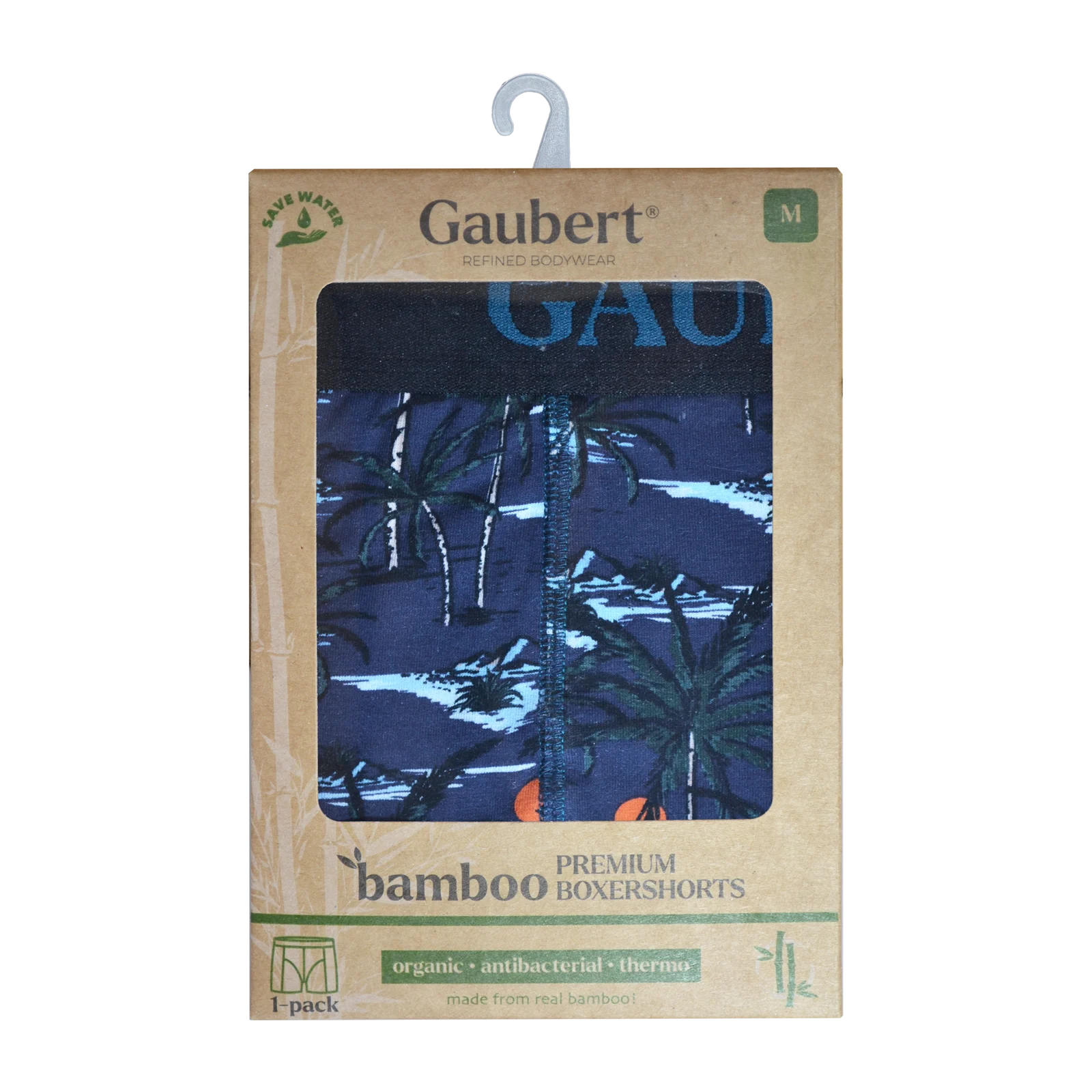 GAUBERT® BMB-018 Bambus Boxershorts 2 GAUBERT® BMB-018 Bambus Boxershorts - Billede 2