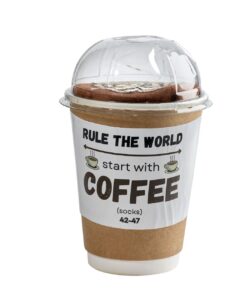 Gavesokker "Kaffe med på farten!" * 1 sæt = 2 par - Billede 5